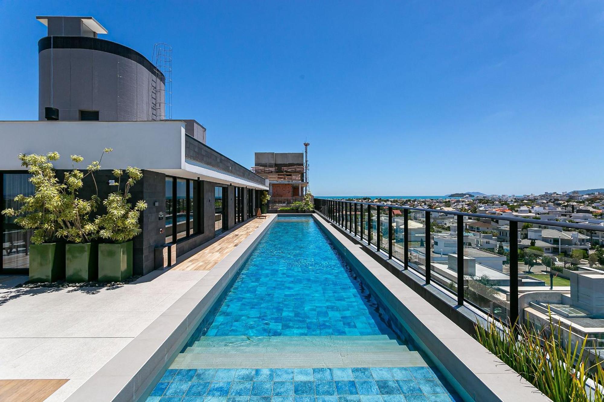 Wi-Fi 300Mb | Rooftop Com Piscina Em Jurere #Ja15 Florianópolis Εξωτερικό φωτογραφία