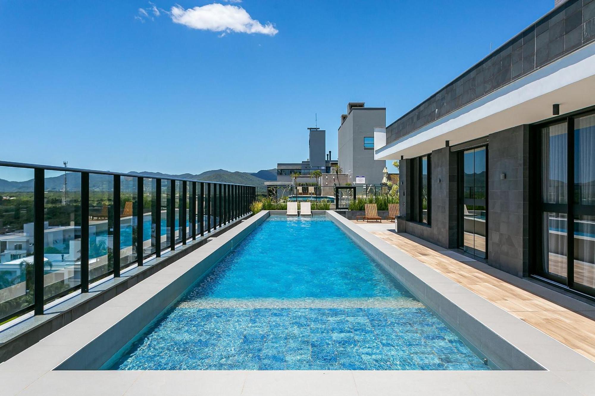 Wi-Fi 300Mb | Rooftop Com Piscina Em Jurere #Ja15 Florianópolis Εξωτερικό φωτογραφία
